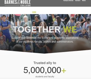 Barnes & Noble screen capture