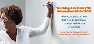 UF TA Orientation promo