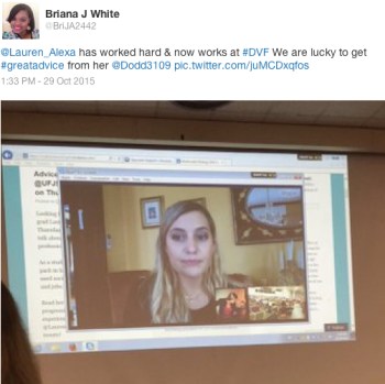 Lauren Gonzalez Skype interview